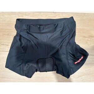 SOUKE SPORTS Women's Padded Cycling Shorts M Black Bicycle Underwear